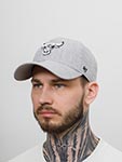 Бейсболка 47 BRAND арт. K-STMCD03WHV-CC Chicago Bulls NBA (светло-серый)